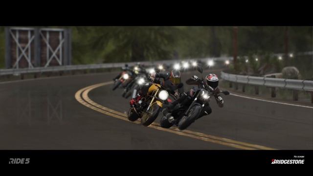 RIDE 5 мотогонки режим карьера гонка заезд