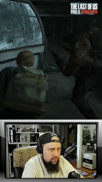 Джоэл защищает Эбби #игры #gaming #стрим #нарезки #thelastofuspart2