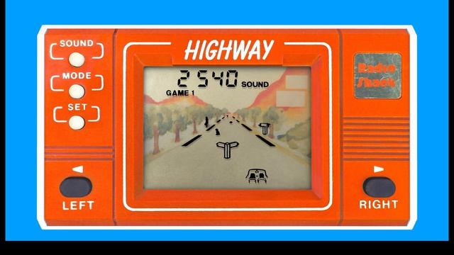 Highway Handheld Game - Game A