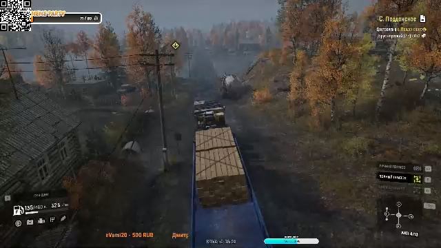 SnowRunner Real Live Брёвновозный брёвновоз))