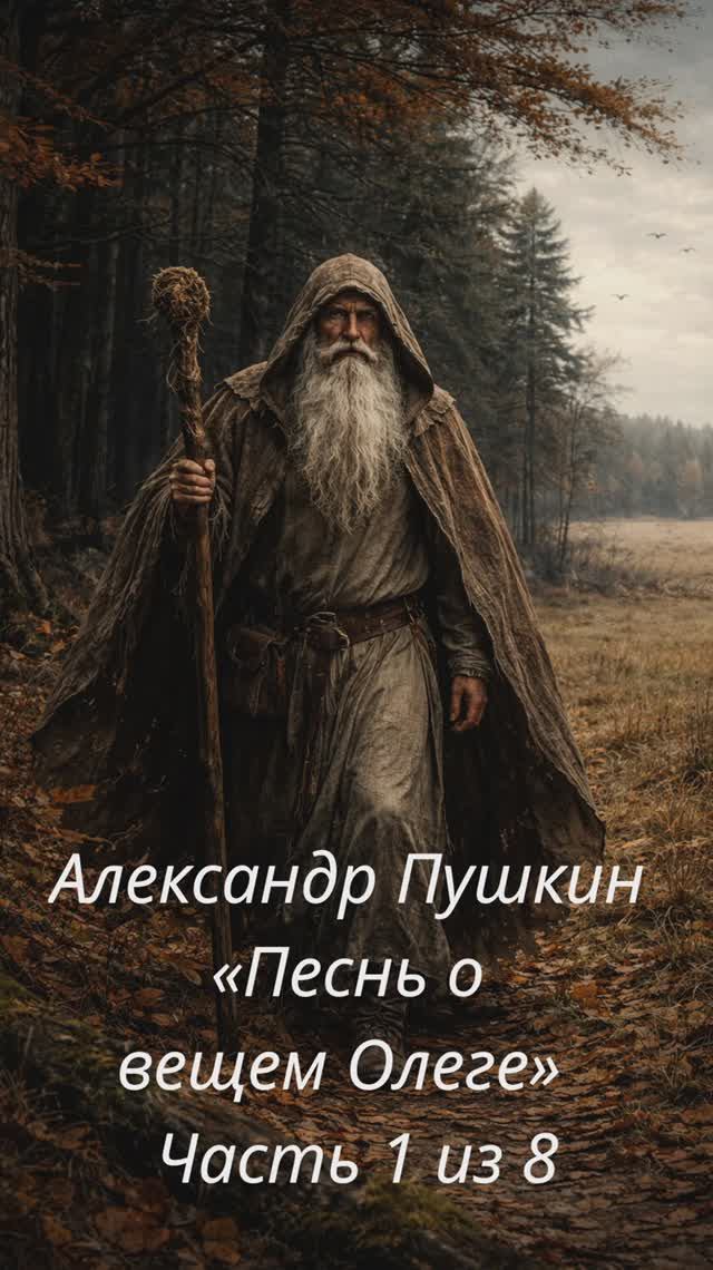 Александр Пушкин — «Песнь о вещем Олеге»  Часть 1 из 8