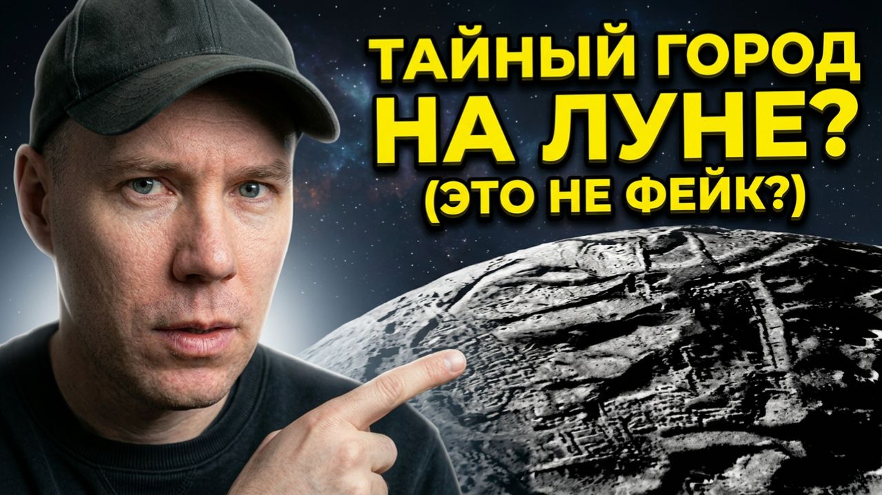 Реально нашли на луне целый город_
