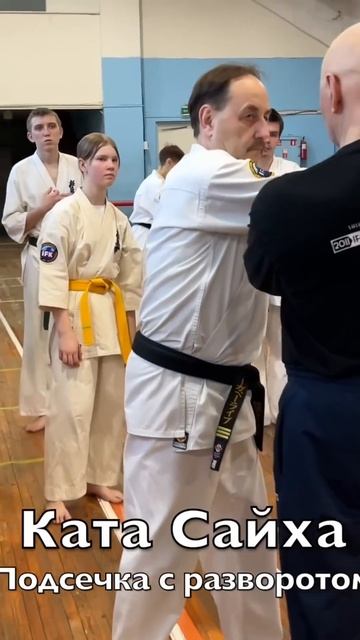 Кёкусинкай / Сайха / Подсечка с разворотом / Сихан Фомин В.П. (14.03.26) #53
