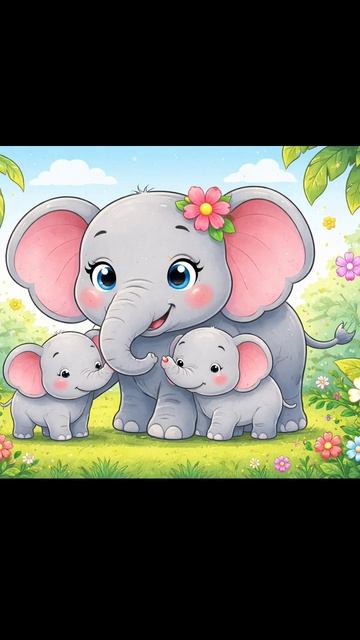 Мама Слониха - Весёлая Песенка (Две демо версии)