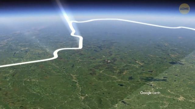 Странный сбой карты, который поймал в ловушку американский город