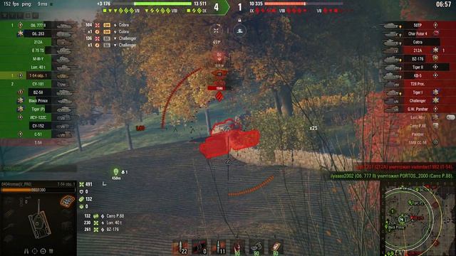 Т54 обр1 Редшир оборона