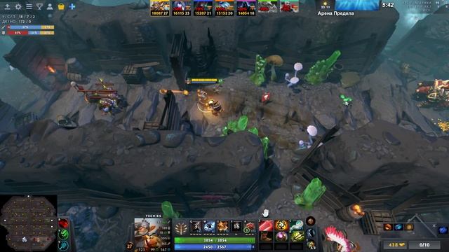 Я улучшаю комьюнити World Of Dota на Techies интеллект с желанием взять 30 тир героя.