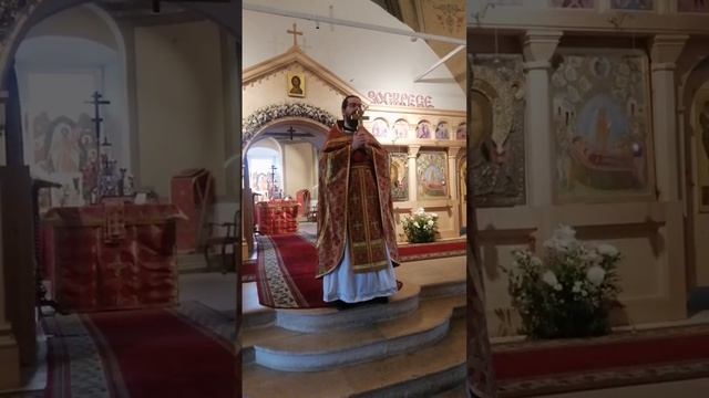 Проповедь иерея Павла Каледы в Светлую Пятницу