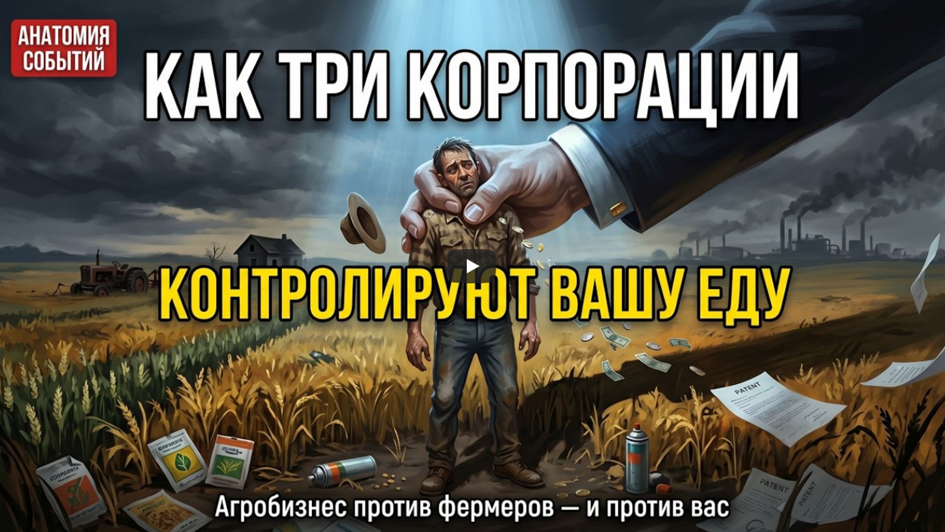 Агробизнес против фермеров как корпорации захватили контроль над едой