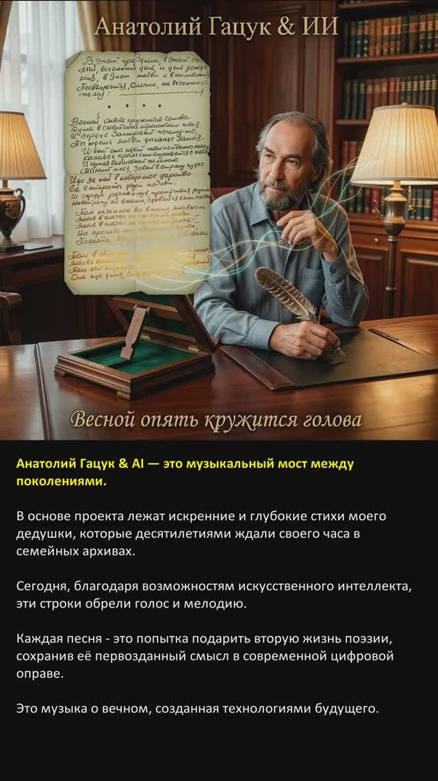 Весной опять кружится голова