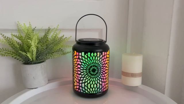 Декоративный фонарь на солнечной батарее Solar ВЕЧЕРНЯЯ МЕДИТАЦИЯ, металл, AFO000160