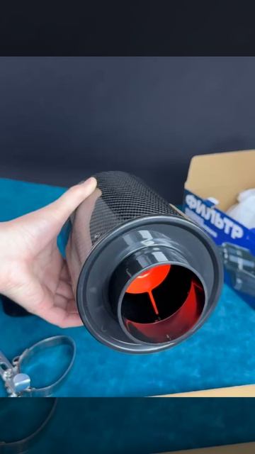 Фильтр нулевого сопротивления нулевик на авто КАРБОН 13640