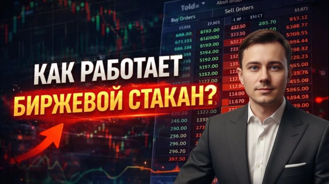 Как работает торговый стакан на бирже? #cscalp #трейдинг