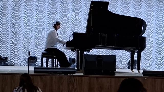 Космач Полина. А Лешгорн Этюд 17, соч.136