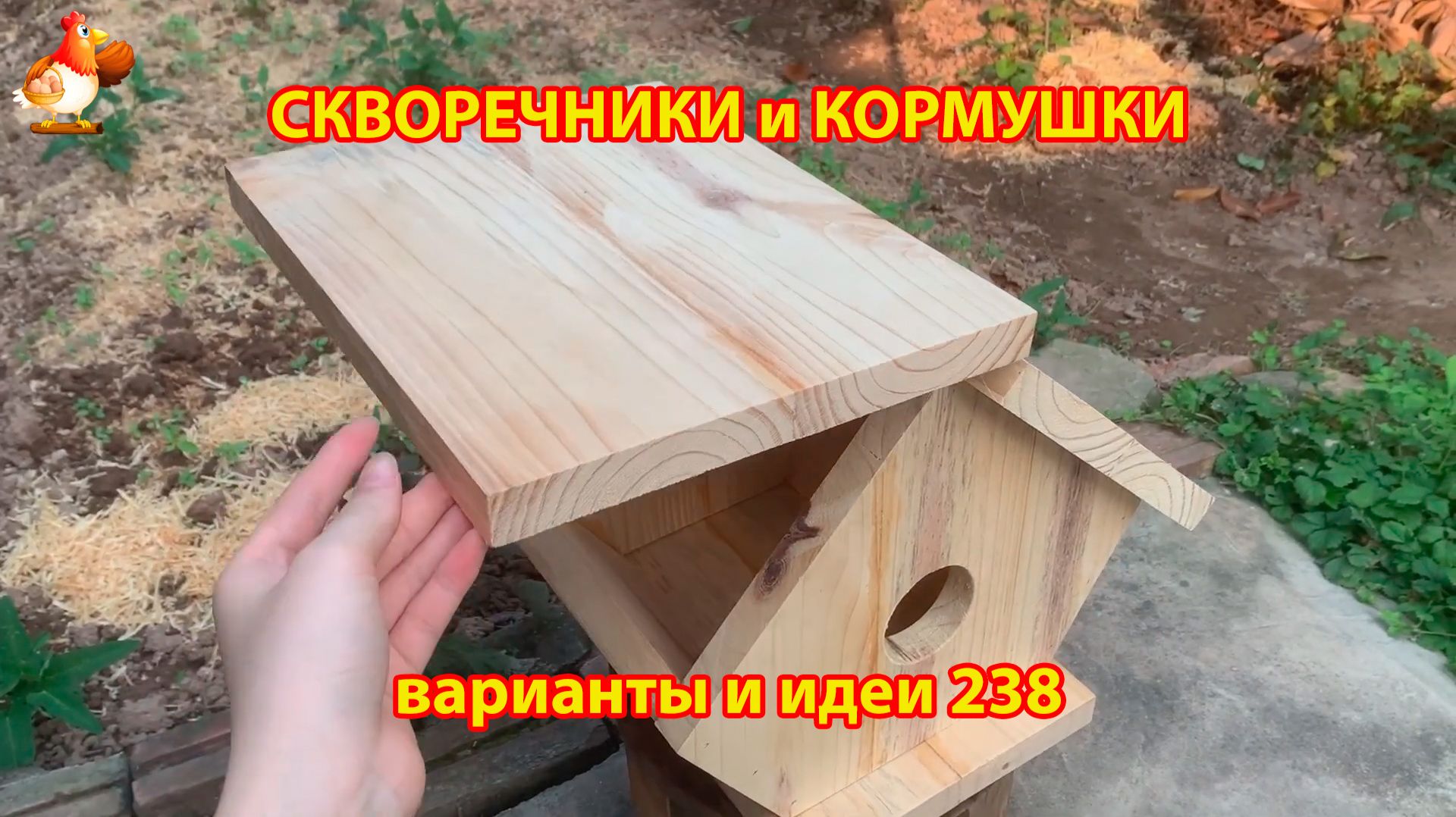 Скворечники и кормушки своими руками для птиц (238) 🪚🪛🔨 Идеи для дачи и сада пошагово ❣️