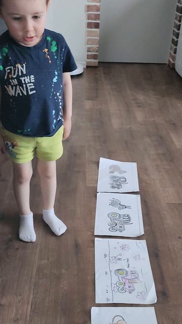 Синий трактор