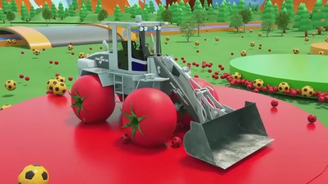 Машинки, полицейские машины и бульдозеры для детей изготавливаются из разноцветных воздушных шаров