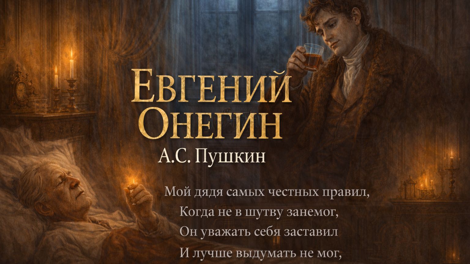 Евгений Онегин - ожившие стихи | А.С.Пушкин