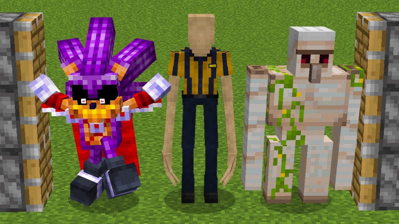 D.E.X + Бесконечная ИКЕА + Железный Голем = ??? - Minecraft