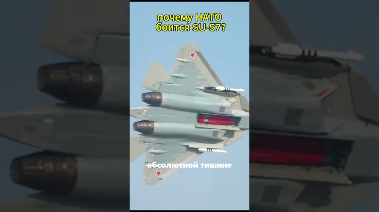 Почему НАТО боится SU-57 #авиация #авиаперелеты #гражданскаяавиация #самолет