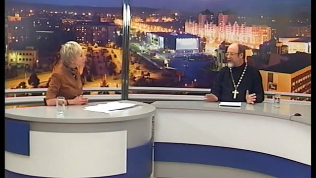 1-я студия. Интервью с протоиереем Алексием Шульгиным 25.03.14