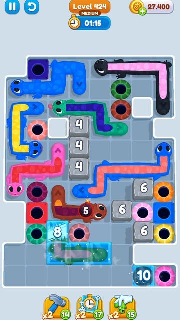 Прохождение Gecko Out уровень 424