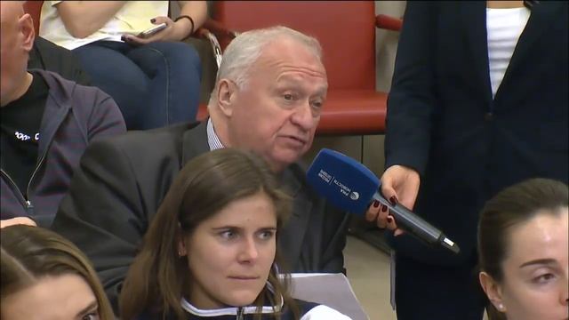 Пресс-конференция ЖВК «Динамо» (Москва)