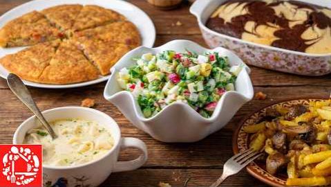 Что Готовить на Завтрак, Обед и Ужин  5 Простых Блюд на Весь День!🔥