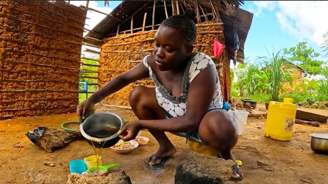 Африканская деревенская жизнь нашей молодой семьи. Жизнь в Кении