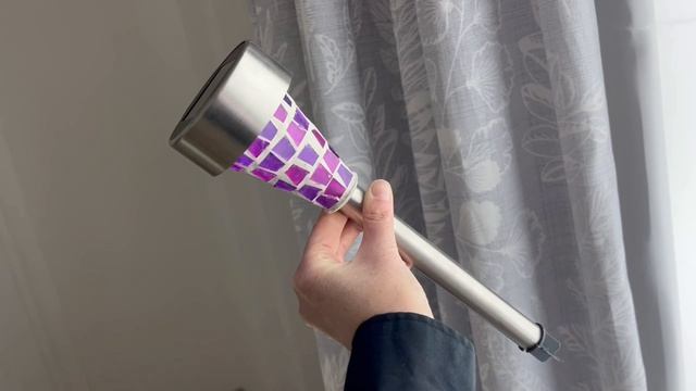 Садовый светильник Solar БИЗАЦЦА на солнечной батарее, холодные белые LED-огни, фиолетовый, 894868-1