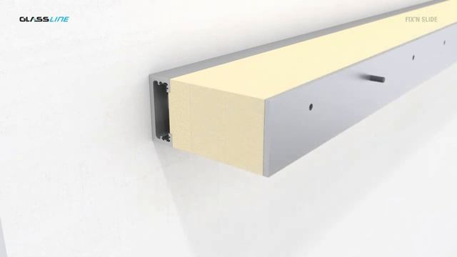 FIX•N SLIDE – GLASSLINE – Lineare Anbindung – Mont