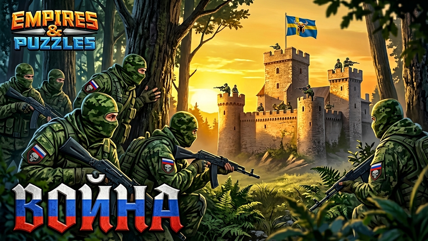 ВОЙНА АЛЬЯНСОВ ⚔️ ОБ ⚔️ ( ПЗЦ ПОДГОРЕЛО 💣🤬 ПОЭТОМУ ПОД 🎶🎶🎶) #empiresandpuzzles #империяпазлов #