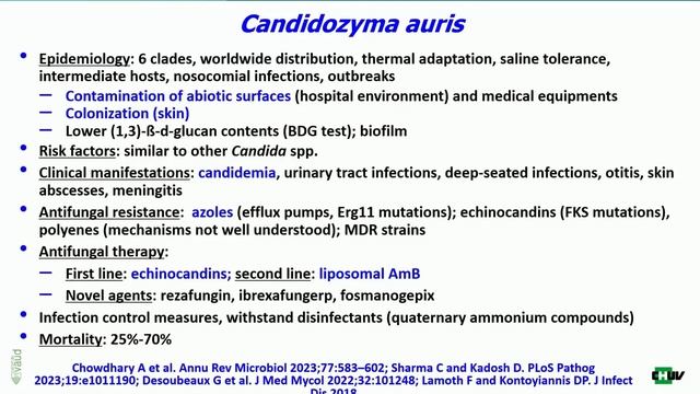 Fungal Sepsis Thierry Calandra ISICEM 45