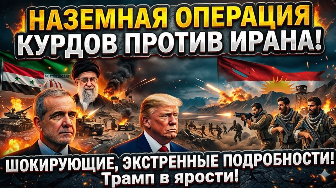 Иракские курдские силы начинают наземное наступлен