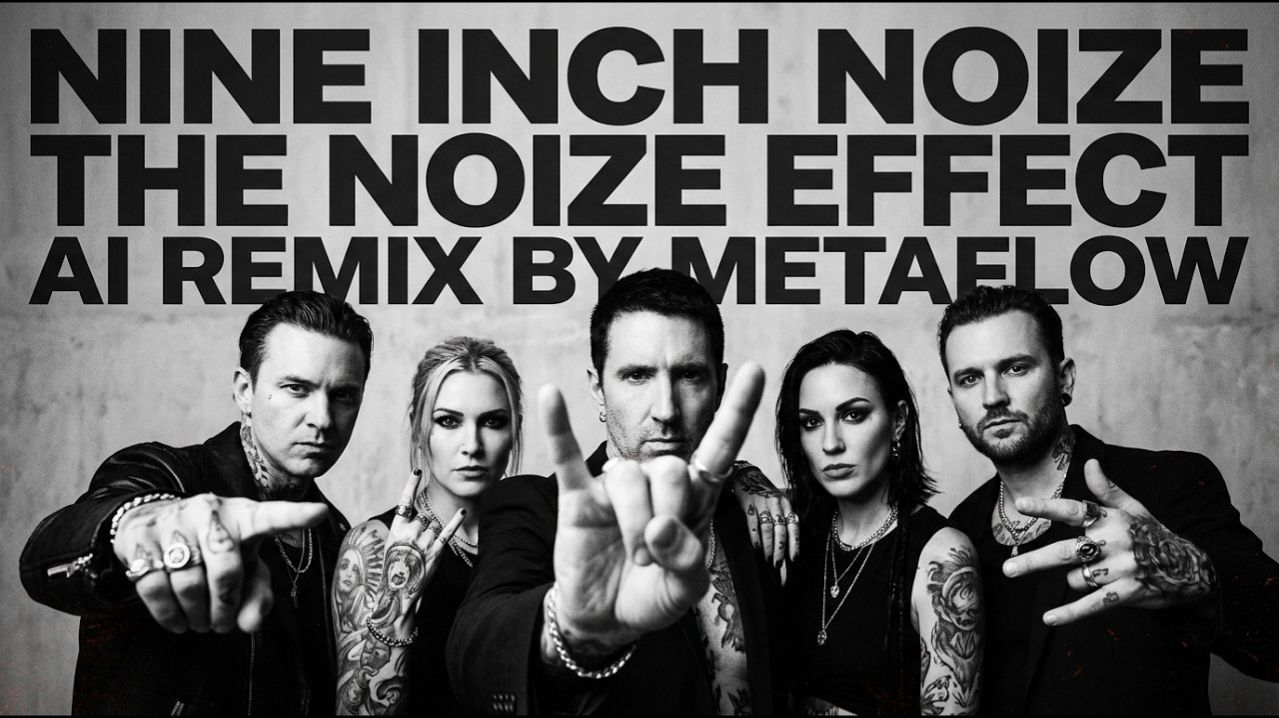 NOIZE EFFECT - NINE INCH NOIZE Inspired Brutal Industrial Rock Darkwave Descent _ AI MIX