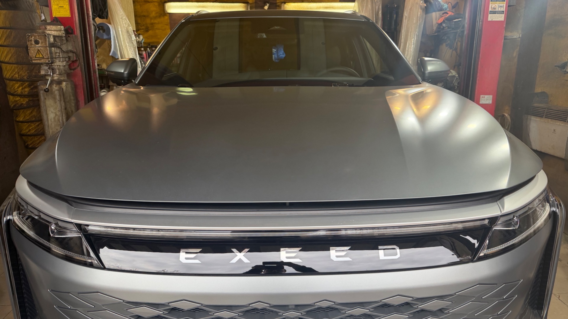 Антикоррозийная обработка материалами Dinitrol нового EXEED RX (Эксид РХ)