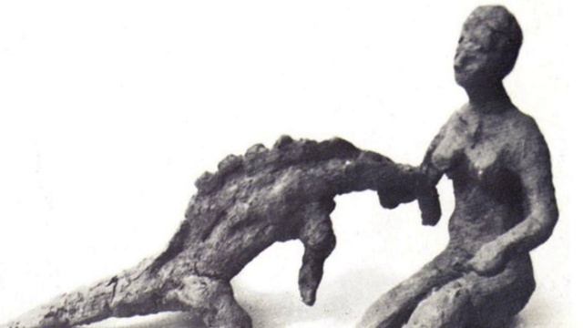 Древние люди и динозавры !