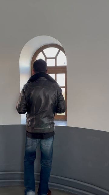 В соборе святых Петра и Павла в Петергофе, на смотровой площадке