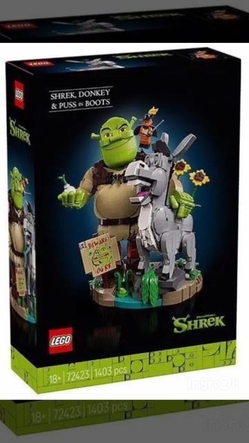 Lego по шреку