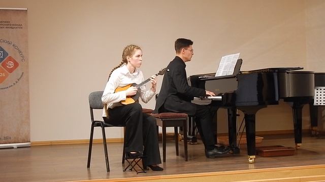 А.Вивальди Концерт D-moll для скрипки и органа 2 и 3 части