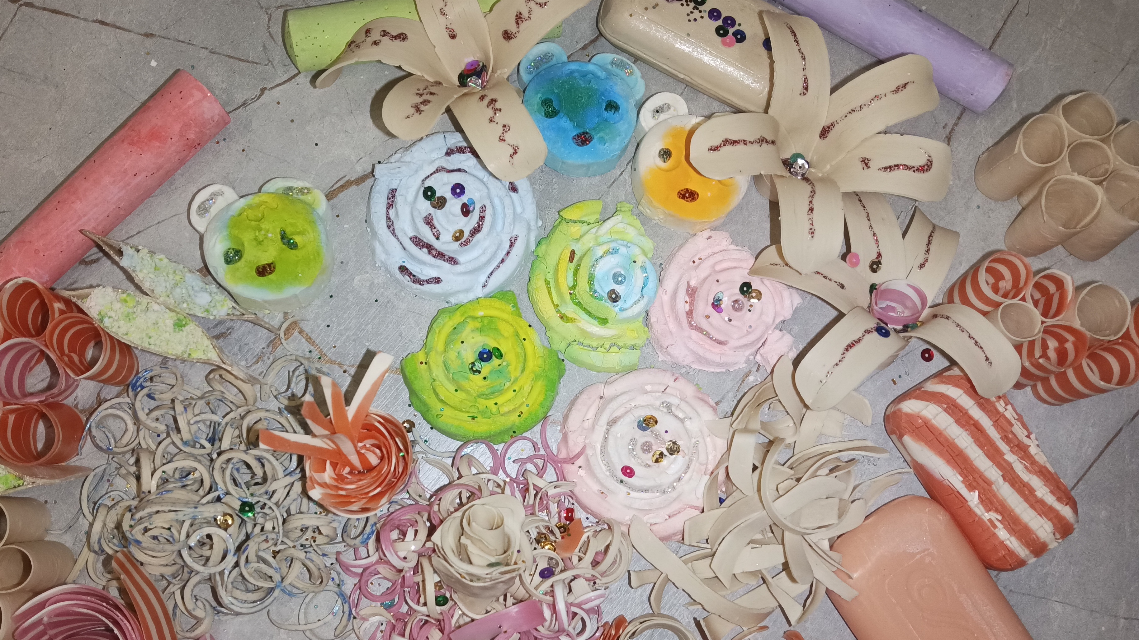 асмр релакс шуршание резка мыла