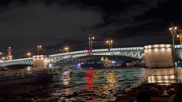 Ждём разведения мостов на Неве