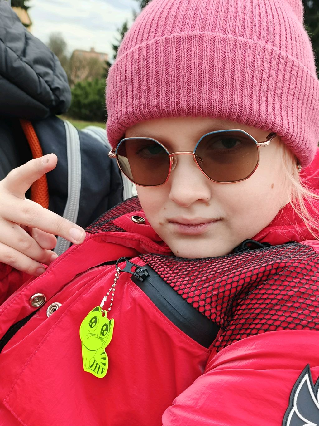 еду на электричке.