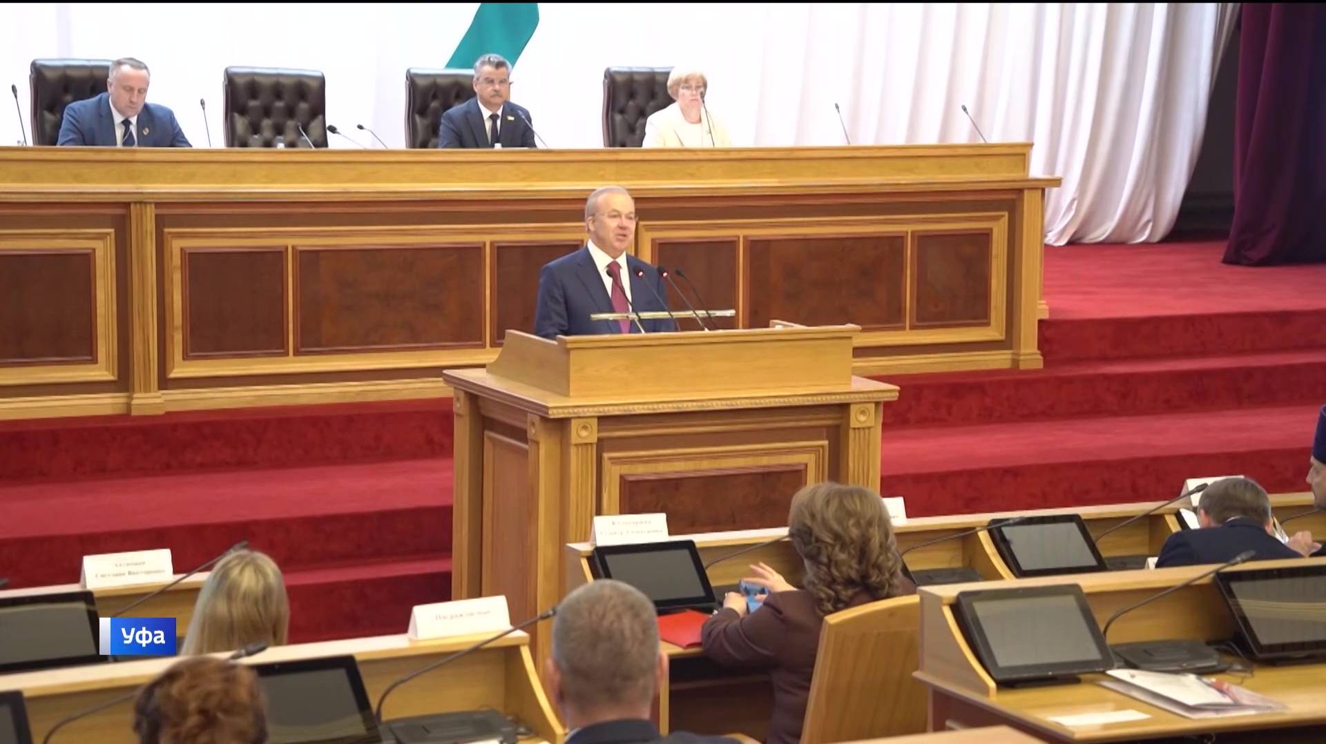 Премьер-министр Башкортостана Андрей Назаров выступил на конференции регионального Собора русских