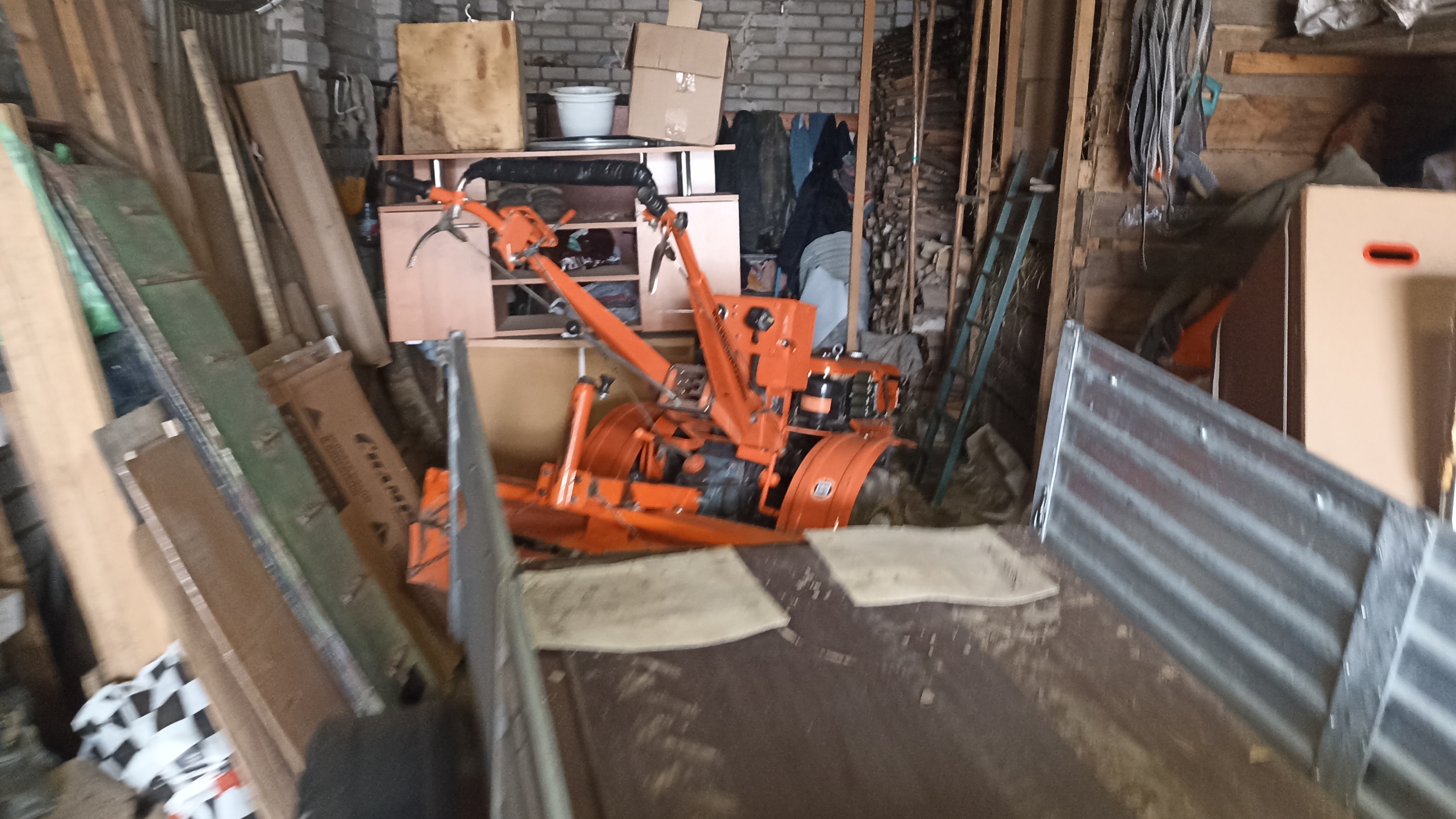 тяжёлый дизельный мотоблок первый пуск в 2026 году.