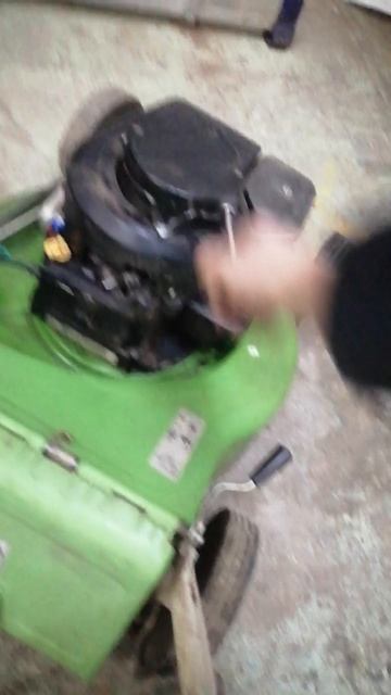 Как завести газонокосилку викинг