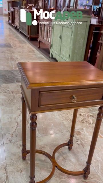 Консоль приставная из массива МИГ238 от фабрики Satin Furniture (Индонезия)