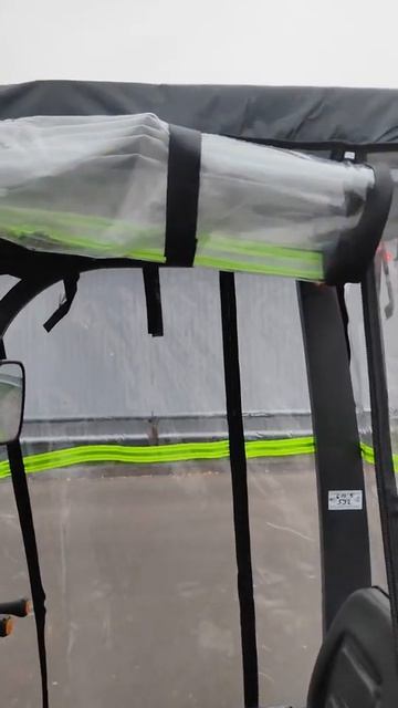 Универсальная мягкая кабина для вилочного погрузчика