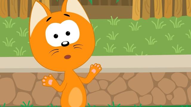 Котенок Котэ ТОЛСТЫЙ КРОКОДИЛ Песенки мультики для детей малышей