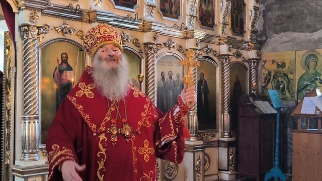 Проповедь митрополита Иоанна после Пасхальной вечерни в Троицком храме г. Козьмодемьянска